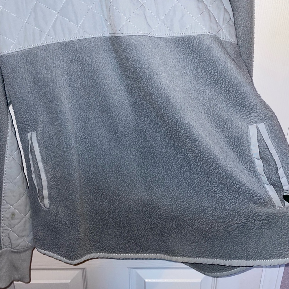Grey Abercrombie and Fitch Polo Sweatshirt - Picture 3 of 8